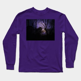 Thunder in a purple sky Long Sleeve T-Shirt